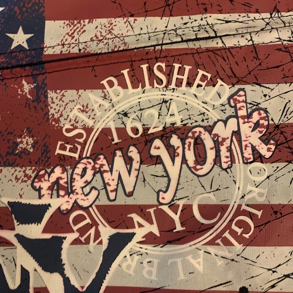 Robin Ruth New York USA Flag Print Messenger Bag - Picture 3 of 10